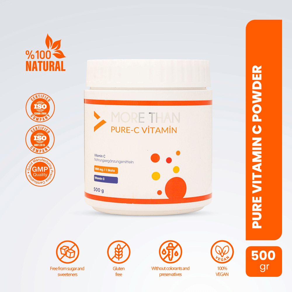 Vitamin C Pulver (Ascorbinsäure) - 500 g
