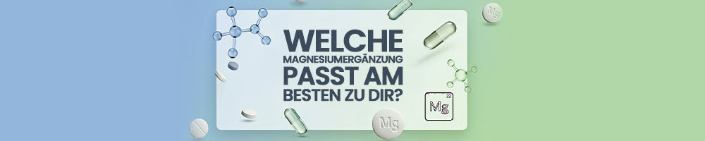 Welche Magnesiumergänzung passt am besten zu dir – Vergleich von Citrat, Glycinat, Malat und Oxid